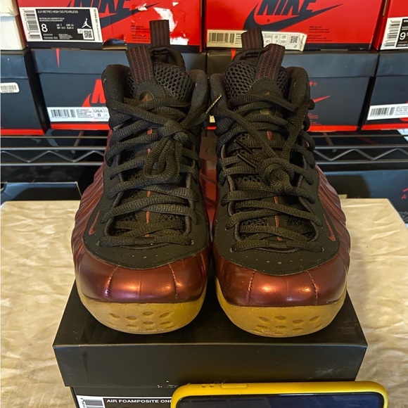 Nike Foamposite “Night Maroon”